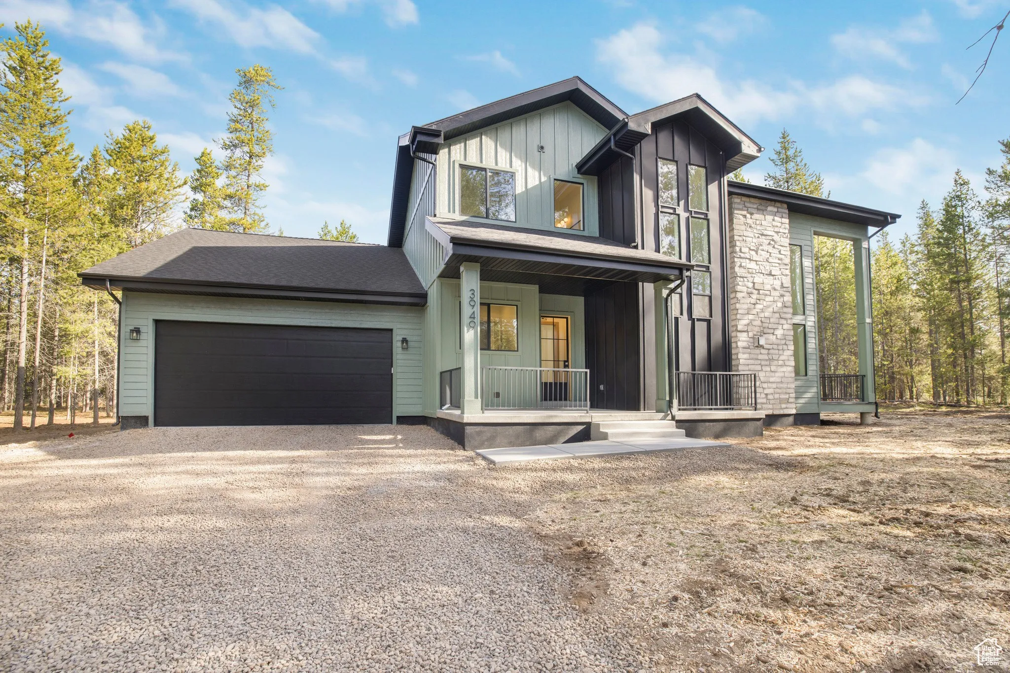 Whispering Pines cabin by Slate Building Co.