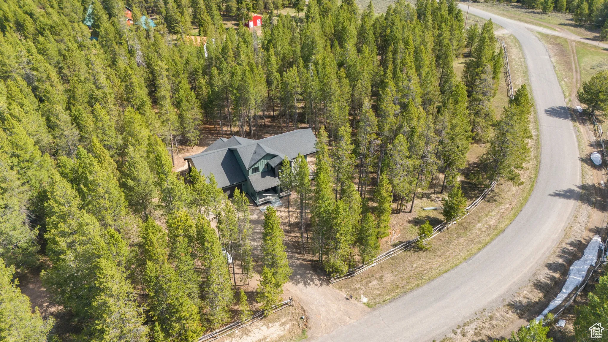 Whispering Pines cabin by Slate Building Co.